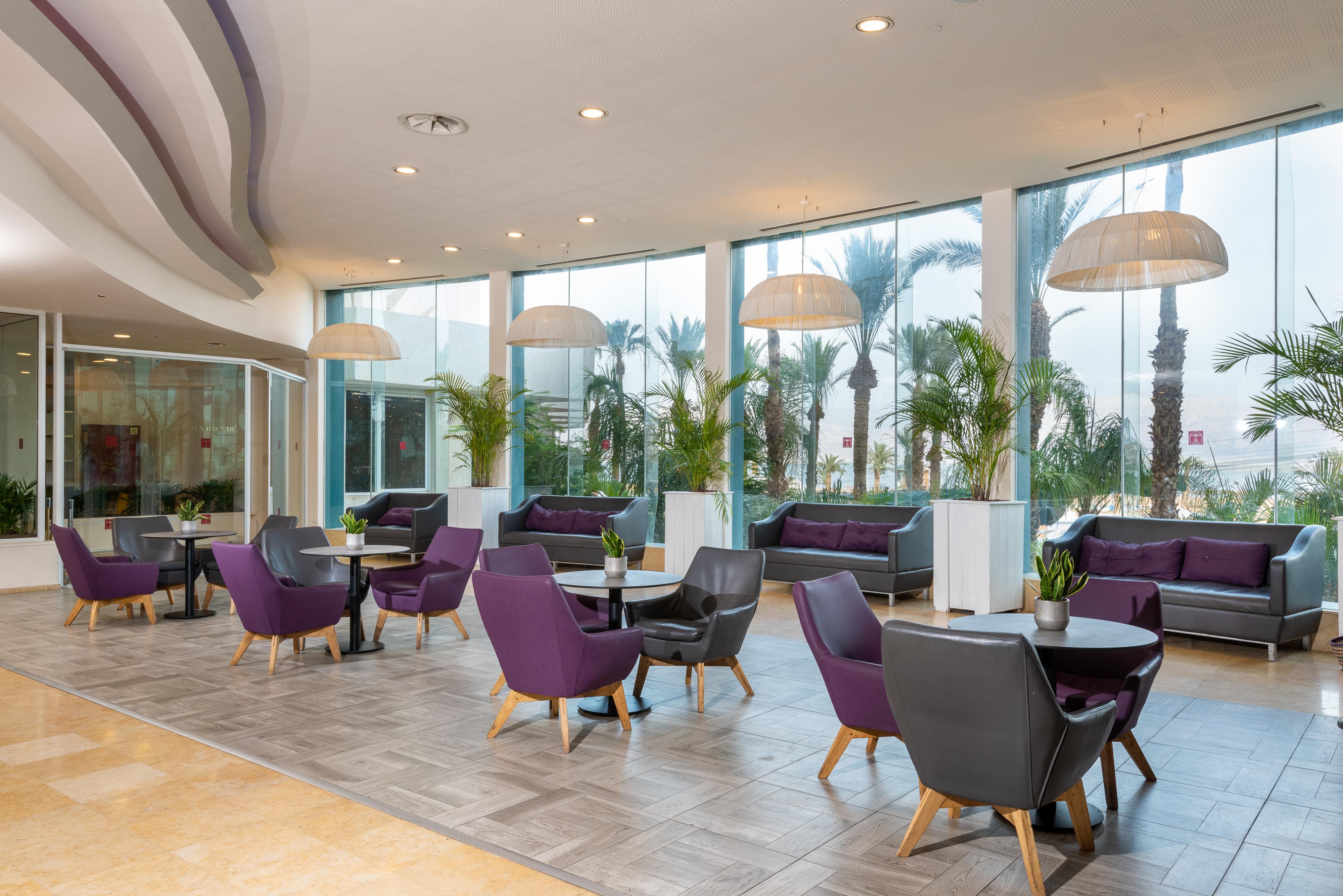 Leonardo Club Hotel Dead Sea - All Inclusive Neve Zohar Exterior foto The lobby of the hotel